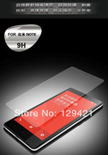 2014 Explosion Proof LCD Clear Front Premium Tempered Glass Screen Protector Protective Film Guard For Redmi Note