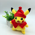 Kawaii Soft Baby Toys Red Halloween Cosplay Pikachu Plush Toys for Children Christmas Gift Toys Cute