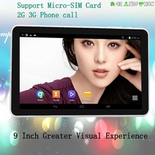 9 Inch Original 3G Phone Call  Android Quad Core Tablet pc Android 4.4 2GB RAM 16GB ROM WiFi GPS FM Bluetooth 2G+16G Tablets Pc