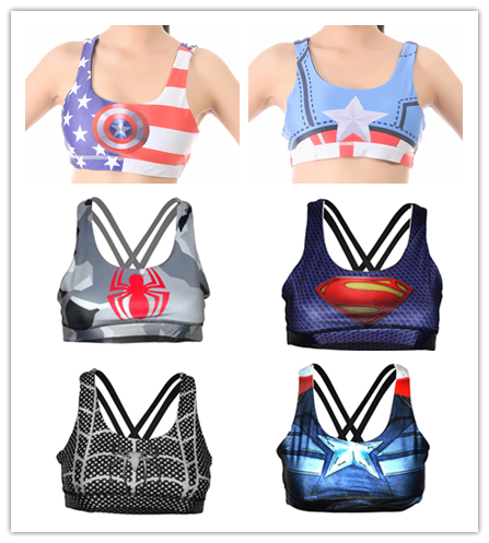 under armour superhero sports bra