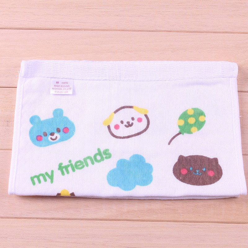 Baby Towels 100% cotton Soft Newborn Bath Towels Washcloth for Bathing Feeding Character baby towel Free shipping (5)