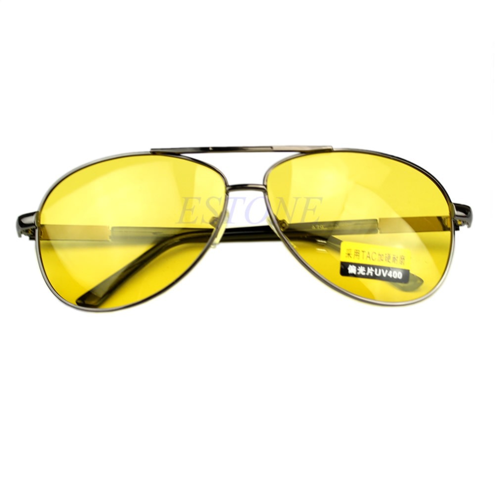 Night Vision Glasses Polarized Anti-Glare Sunglass Driving Aviator Glasses UV400 Free Shipping
