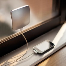 Original Brand Window solar charger 2400mAh with sticker,Port solar charger & power bank with sucker for mobile phones,car GPS