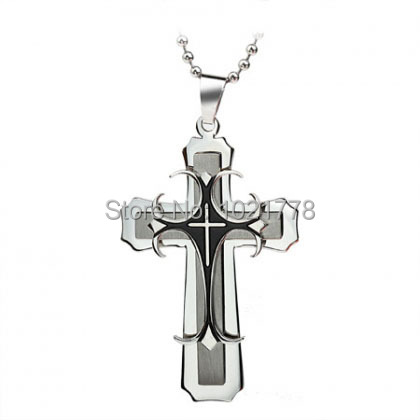 for & cross Jewelry Necklace men pendant Pendant  Free cross deck charms deck shipping