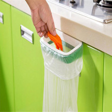 New Qualified Garbage Bags Rack Hanging Kitchen Cupboard Cabinet Tailgate Stand Storage dig6220