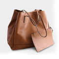 Famous Brand Small Women Handbags 5 Color Vintage ZA Smiley Bag