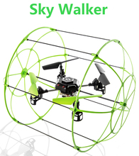 Original Sky Walker HM1306 4CH 6 Axis RC Quadcopter RTF 2.4GHz Flying/Running/Climbing