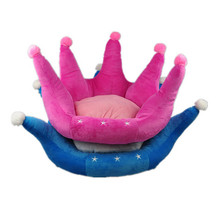 Fashion Noble Crown Euramerican Style Pet Beds Nest Dog Kennel Cat Litter Cat Dog Bed Mattress GP160107-23