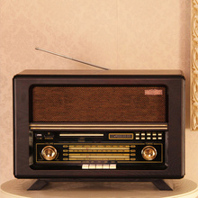 R066 vintage radio cd player usb mp3 audio amplifier old fashioned fm