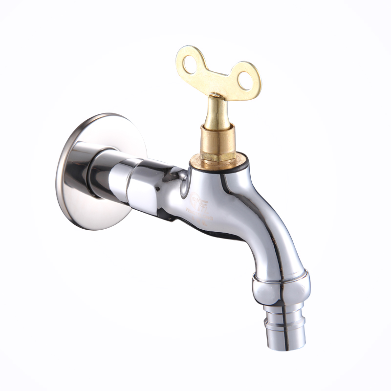 freeshippingOutdoorkeywithantitheftlengthenfaucetcoppersingle