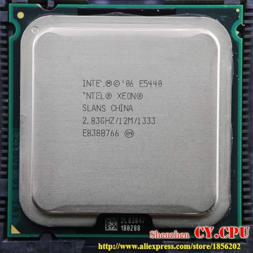  INTEL XEON E5440 2.83  / 12  / 1333  / CPU  LGA775 Core 2 Quad Q9550 ,   LGA775    