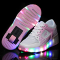 Led Lights Children Heelys Sneakers Shoes with Wheels Kids Roller Shoes Boys Girl Sneakers Zapatillas Con