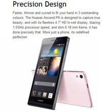 3G Original Huawei Ascend P6 P6S Hi3620 Quad Core 1 6GHz 4 7 Android 4 2