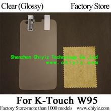 Clear Glossy Screen Protector Guard Cover protective Film For K-Touch W95