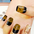24Sheets 4 Mixed Color 3D Lace Design Nail Art Stickers Nail Art Stamping Plates Nail Decorations