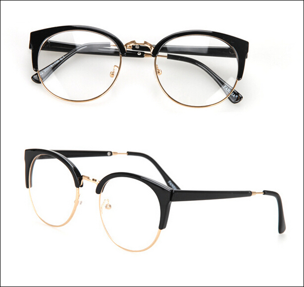 2014 Trendy Fashion Women Men Cat Eye Glasses Frame Famous ...