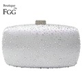 Women Crystal Evening Bags Hard Case Bridal Wedding Party Prom Chain Shoulder Handbags Clutch Purse Gold