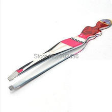 Eyebrow tweezers for cosmetic Remover printed style Stainless Steel Slanted Edge Clip Hair Removal eyelash extension