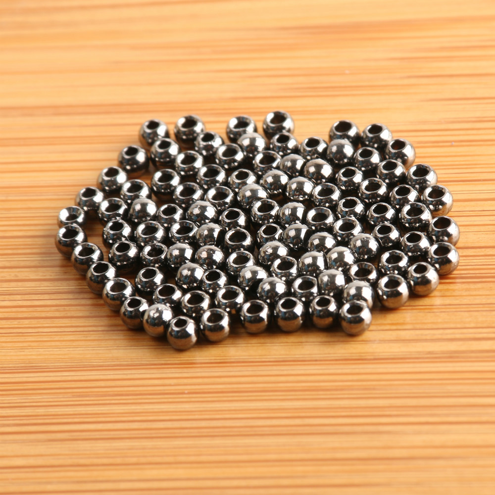 Buy 100pieces Plated Gloss Black Fly Fishing Fly Tying