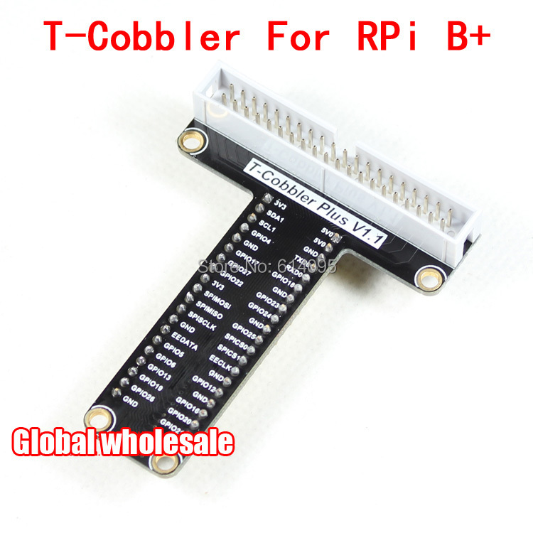   b + t ,    / t-gpio   / t-cobbler  raspberry pi
