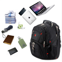 2016 Swiss army backpacks 15 inch High Quality Laptop Bags Men And Women Business Shoulder Bag Outdoor Large Travel Backpacks