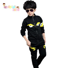 Kids Clothes Hot Sale New Spring Autumm Long Sleeve Sports Suit Casual Boys 2pcs Clothing Set New Arrival vetement enfant
