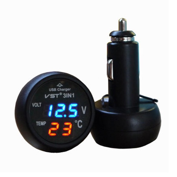 2015-New-3in1-Digital-Voltmeter-Thermometer-12-24V-Cigarette-Lighter-USB-Car-Charger-Free-Shipping (1)