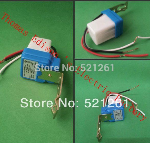 AS-10 photocell sensor, photocell control, road lighting controller,Automatic switch optical switch street lamp 5A 220V