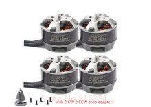 Gleagle 4PCS ML1806 2300KV 1806 Brushless Motor with prop adapter For QAV 250 Quadcopter Multicopter RC Drone