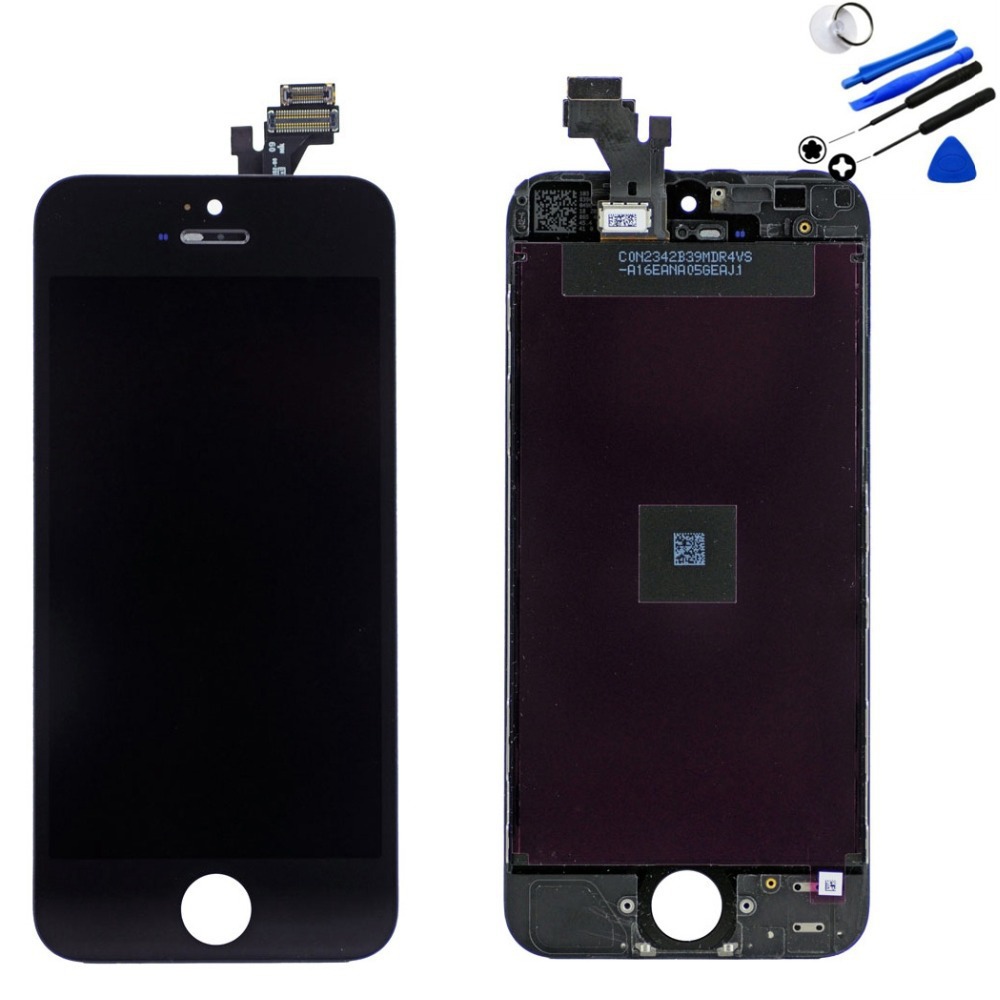 For iphone 5 LCD Touch Screen Digitizer Assembly Mobile Phone Part LCDs Display 3 5 with