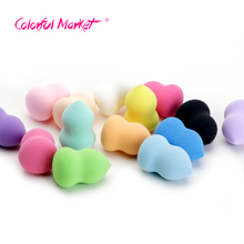 1pcs/lot Foundation Makeup Sponge Blender Blending Cosmetic Puff Powder Foundation Beauty Smooth Sponge 14 colors to choose