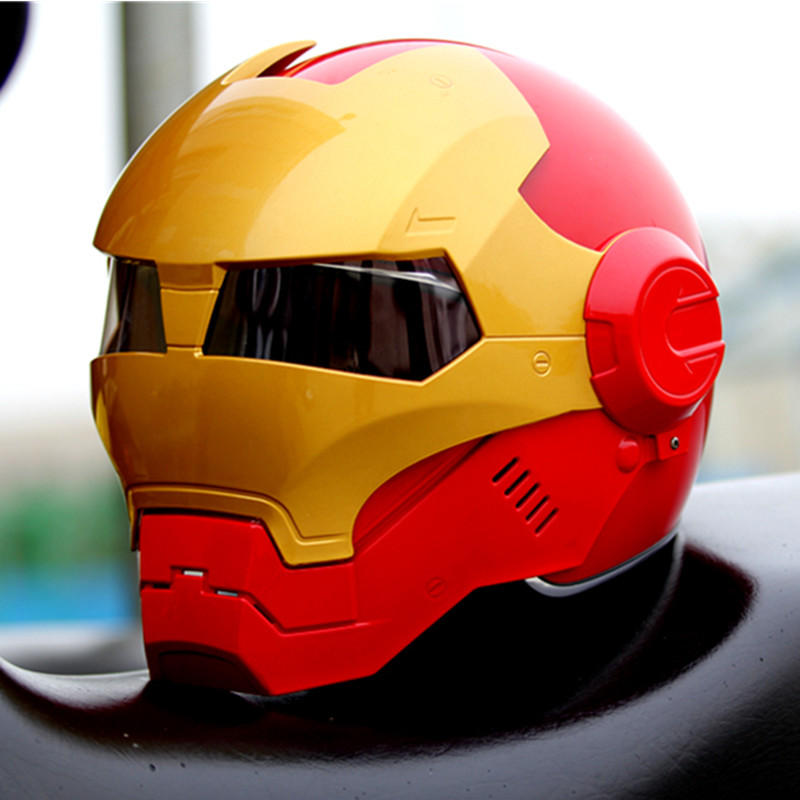 Online Kaufen Gro Handel Iron Man Motorrad Helm Aus China Iron Man