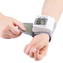 1PCS High Quality Wrist Blood Pressure Monitor Arm Meter Pulse Technology Sphygmomanometer(China (Mainland))