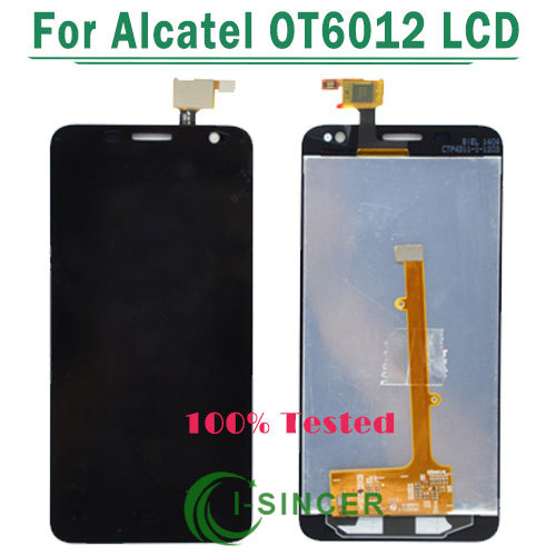 100%  OT6012 LCD   Alcatel OT6012 OT6012x -       