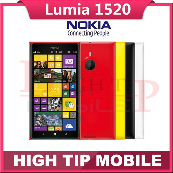   nokia lumia 1520   20.0mp 6.0     32   windows   