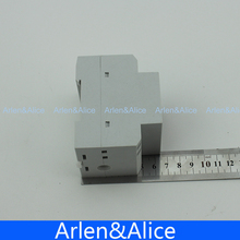 Din rail LED display voltmeter ammeter with active and apparent power and power factor Din rail