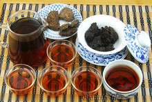 2007 year Lao Cha Tou Puerh 250g Yunnan Wulianshan Mountain Old Tea Tugget Shu Loose pu