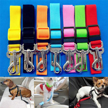 Newest dog collar dogs harness Cat Pet Safety Seatbelt Car Vehicle Seat Belt Adjustable Harness Lead hot sale C#RT