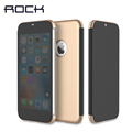 Original ROCK Dr V Full Window Invisible Luxury Transparent View Smart Flip Case for iPhone 7