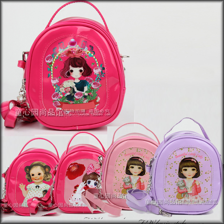 High quality pu mochila Kids Messenger Bags Childr...