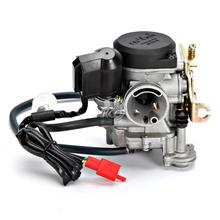 Motorcycle Carburetor + Fuel Filter For 4-stroke GY6 50cc-110cc Scooter Gator 50 Roketa SUNL JCL Qingqi QM50QT-6V Vento Tank …