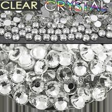 SS3 1 3 1 4mm Clear Nail Rhinestones for to Nails Art Glitter Crystals Decorations DIY