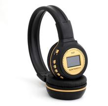 Digital Headband headset Headphones earphones FM LCD Display Support SD Card Slot With Microphone N85