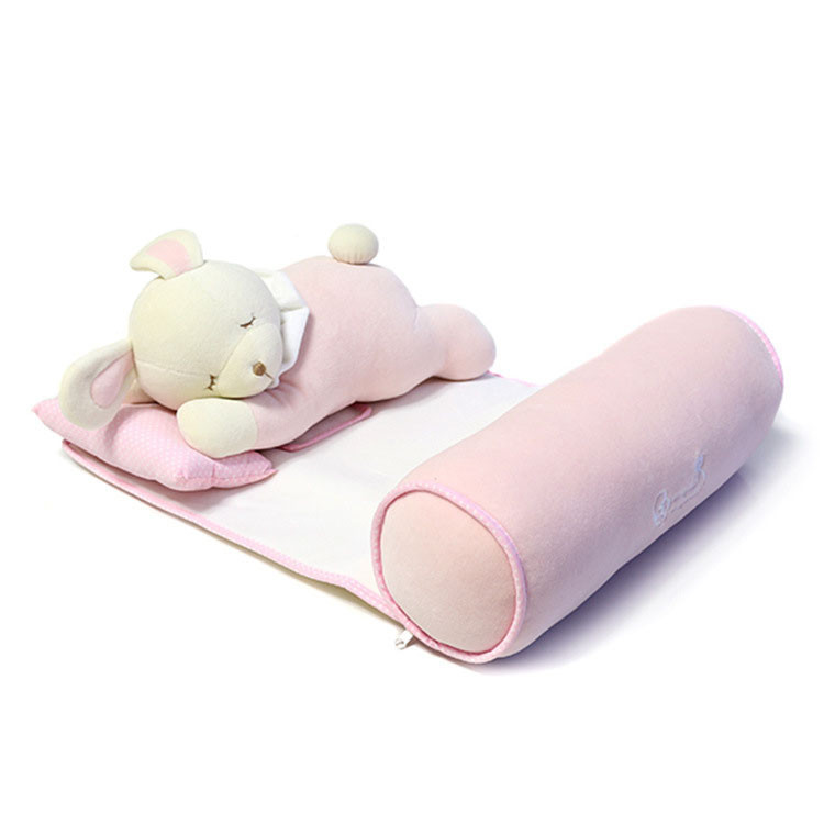 0-3 years Newborn infant pillow Brand multifunctional neck protection baby bedding set sleeping pillow with cartoon baby toys (1)