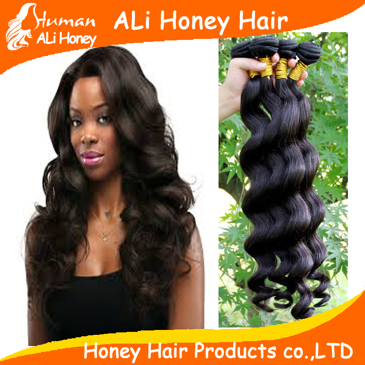 Queen hair products malaysian hair 3 pcs/lot same size or Mixed length 3pcs malaysian virgin loose wave hair