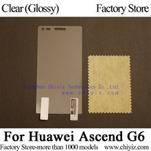 Clear Glossy LCD Screen Protector Guard Cover Protective Film Shield For Huawei Ascend G6 4G G6-U00 G6-T00 G6-L11 G6-L22 G6-L33