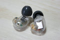 Free shipping diy handmade earphone inear hook headphone with one MicroDrivers se535 se215 ue900 Ergonomic Housing shell