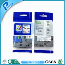 5PCS 12mm Brother P-touch Tze 12mm Tze-S231 Tzes 231 Extra Strong Adhesive tape