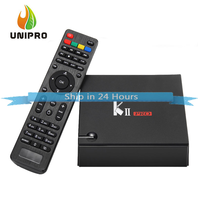 KII PRO Hybird STB DVB-T2 DVB-S2 TV BOX Android 5.1.1 S905 2G/16G 802.11AC WIFI LAN KODI Bluetooth