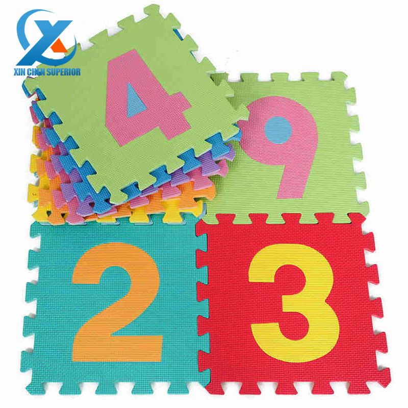 10Pcs/lot Eva Square Foam Mat Baby Play Crawling Mat Floor Puzzle Children Educational Foam Puzzle Jigsaw Mat Fast Shipping